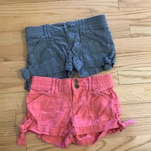 Girls Linen Shorts Lot